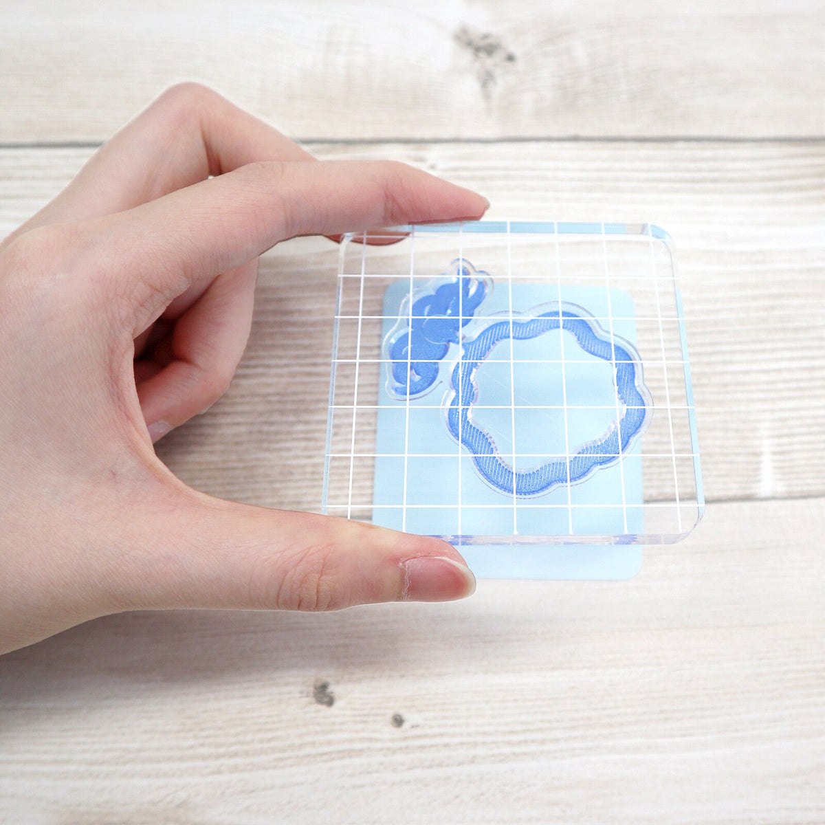 Bloc acrylique pour Clear Stamps - K A M I - Clear Stamps - World Craft