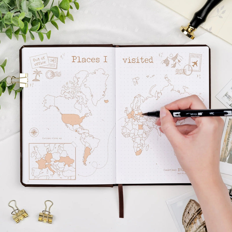 Carnet de voyage : capturer les souvenirs d’un lieu