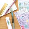 Collage Seal Clear Stickers - Neko - K A M I - Stickers - Furukawa Shiko
