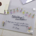 Flake Seal Stickers - Kira Kira - Glitter Clear Dried flower - K A M I - Stickers - World Craft