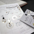 Flake Seal Stickers - Kira Kira - Sparkling Clear Lights - K A M I - Stickers - World Craft
