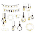 Flake Seal Stickers - Kira Kira - Sparkling Clear Lights - K A M I - Stickers - World Craft