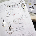 Flake Seal Stickers - Kira Kira - Sparkling Clear Lights - K A M I - Stickers - World Craft