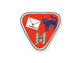 Flake Seal Stickers - Showa Retro - Kuro Neko Mail - K A M I - Stickers - Furukawa Shiko