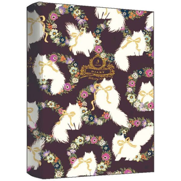 Journal - Tomoko Hayashi 3 Years Diary - Romantic cat - K A M I - Notebooks - Clothes - Pin