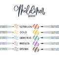 Set de Brush Pen Mildliner - Zebra - Warm - KAMI Paper - Papeterie et objets japonais choisis avec soin - Surligneur - Zebra