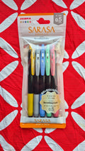 Set de Stylos Gel - Zebra Sarasa Clip - Decoshine - KAMI Paper - Papeterie et objets japonais choisis avec soin - Stylo - Zebra