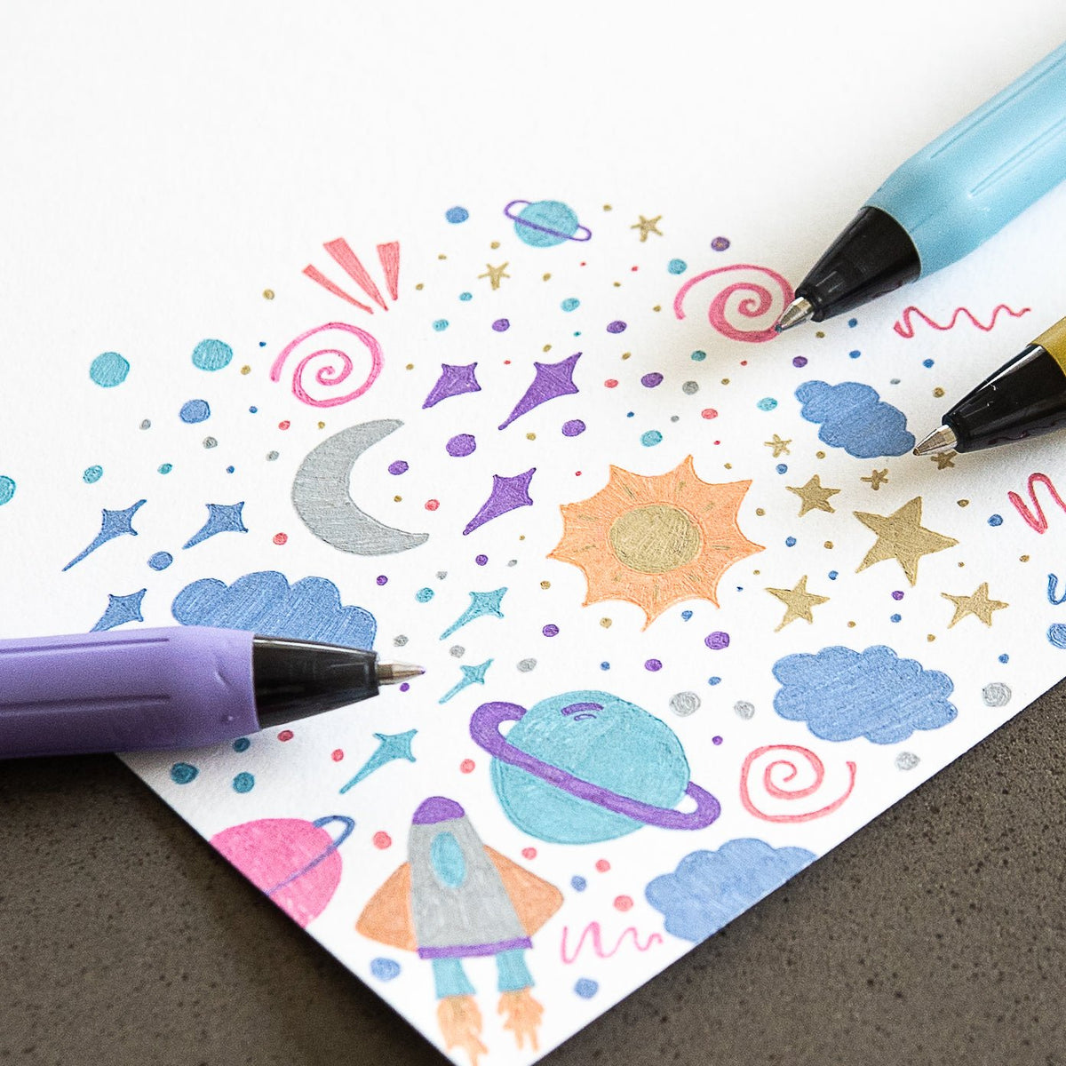 Set de Stylos Gel - Zebra Sarasa Clip - Decoshine - KAMI Paper - Papeterie et objets japonais choisis avec soin - Stylo - Zebra