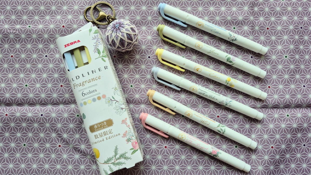 Set de Surligneurs Mildliner Parfumés - Edition limitée - KAMI Paper - Papeterie et objets japonais choisis avec soin - Surligneur - Zebra