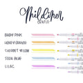 Set de Surligneurs Mildliner - Zebra - Gentle - KAMI Paper - Papeterie et objets japonais choisis avec soin - Surligneur - Zebra