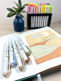 Set de Surligneurs Mildliner - Zebra - Neutral - KAMI Paper - Papeterie et objets japonais choisis avec soin - Surligneur - Zebra