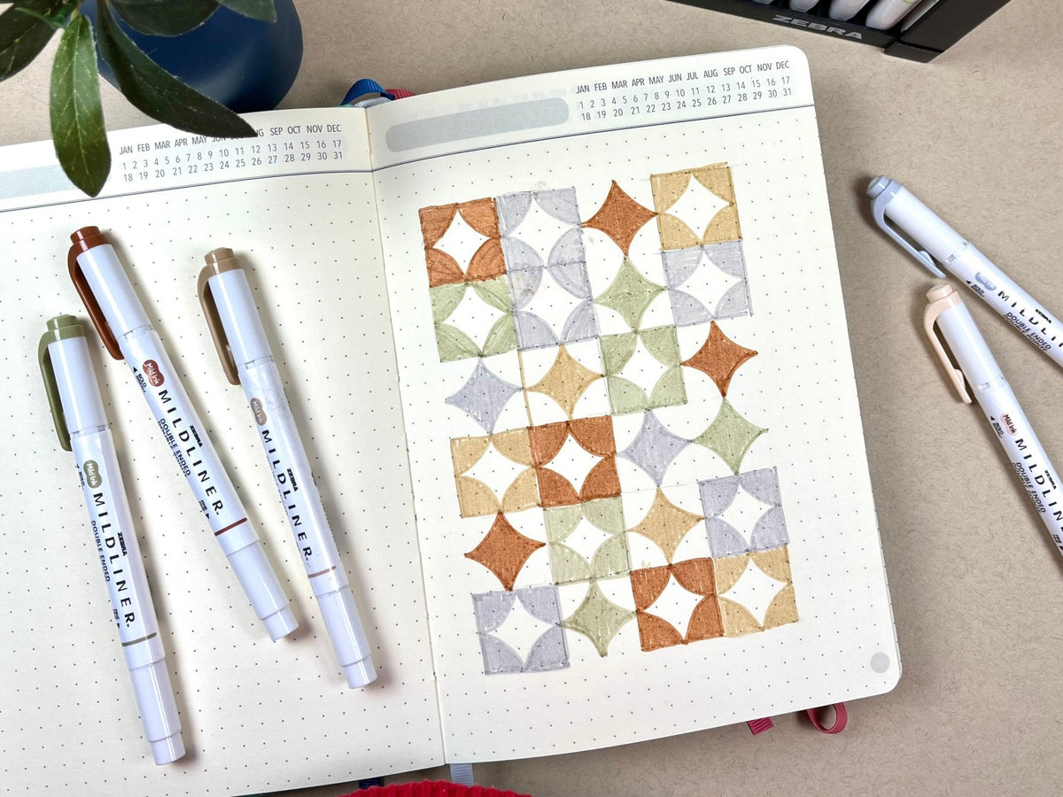 Set de Surligneurs Mildliner - Zebra - Neutral - KAMI Paper - Papeterie et objets japonais choisis avec soin - Surligneur - Zebra