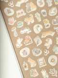 Stickers – Quiet Life – Cat & Café (Mini) - K A M I - Stickers - Mind Wave