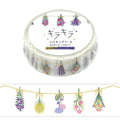 Washi Tape - Kira Kira - Fleurs Séchées - K A M I - Washi Tape - World Craft
