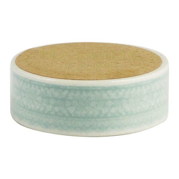 Washi Tape - Mint Lace - K A M I - Washi Tape - World Craft