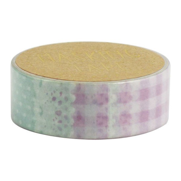 Washi Tape - Natural Blue - K A M I - Washi Tape - World Craft