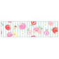 Washi Tape - Rose Retro Menthe - K A M I - Washi Tape - World Craft