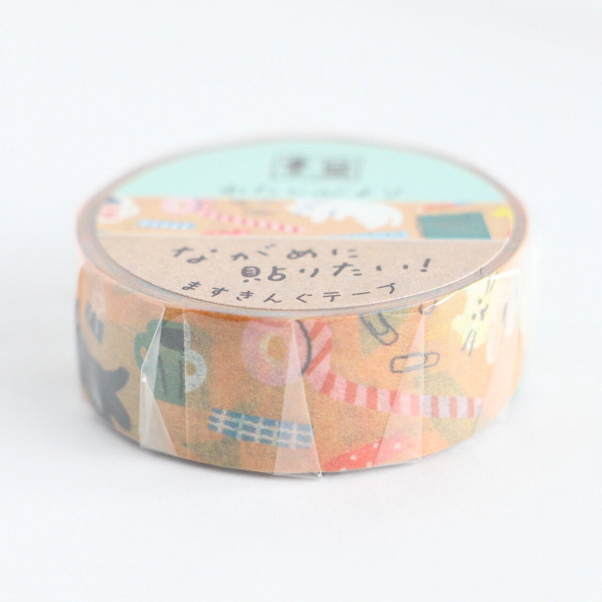 Washi Tape - Watashi Biyori - Cat Stationeries - K A M I - Washi Tape - Furukawa Shiko